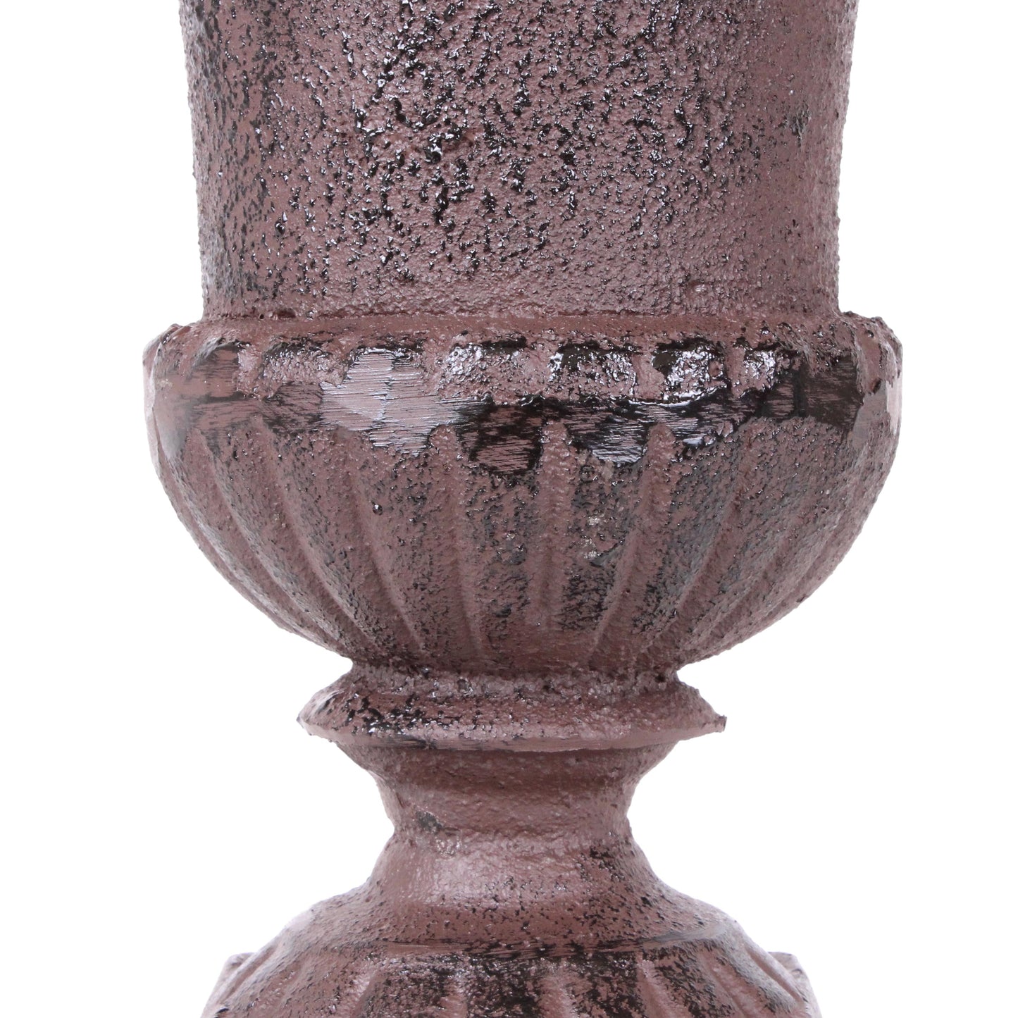 Cast Iron Garden Vase in Pair
