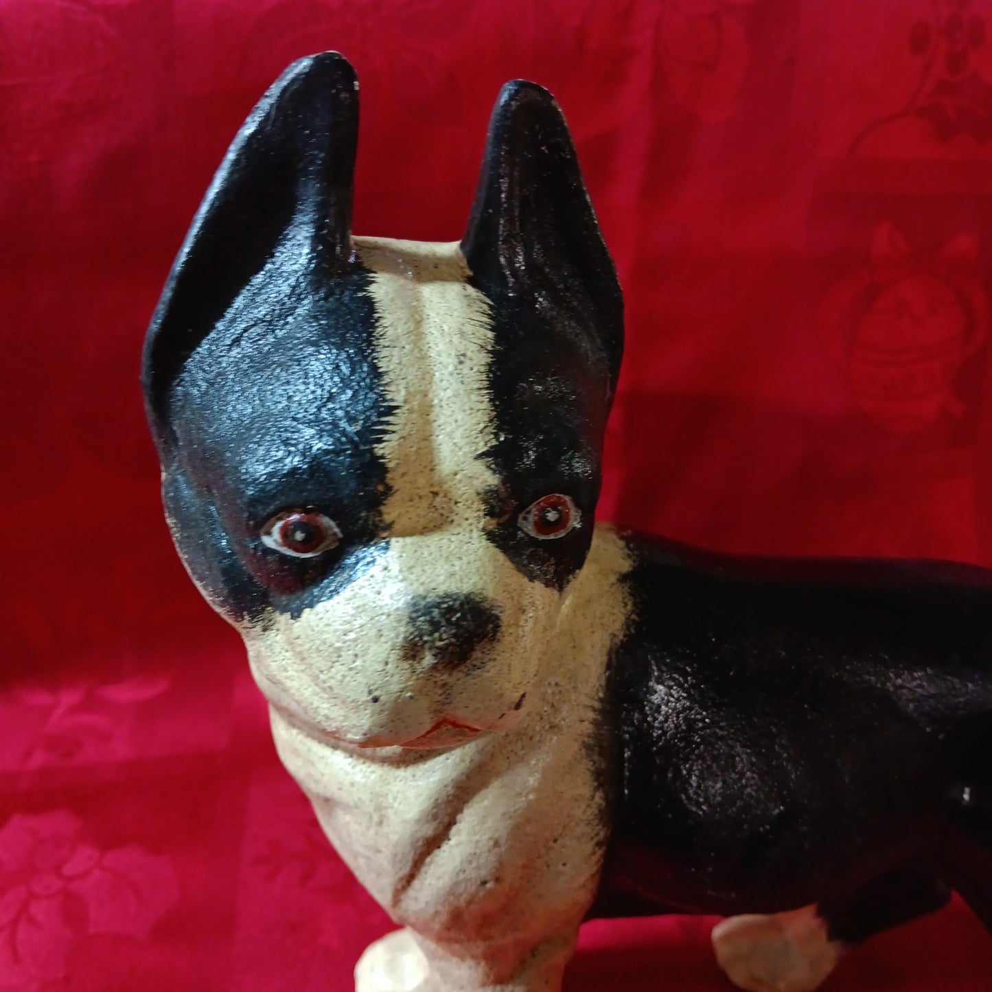 Cast Iron door stop - Boston Terrier