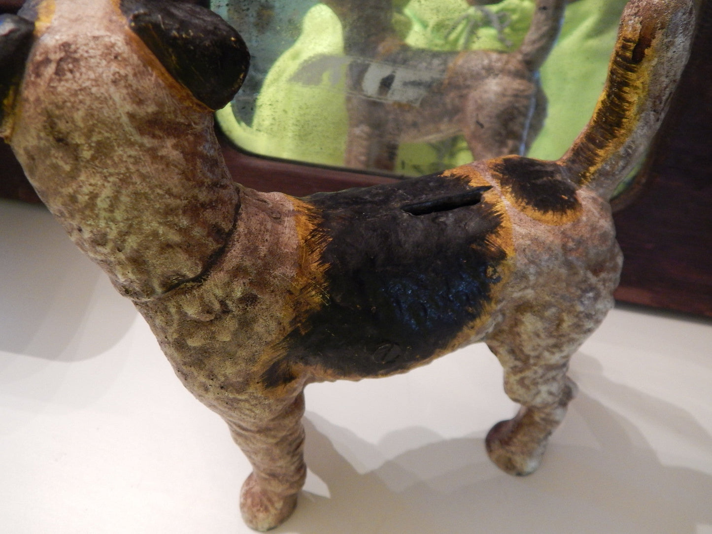 Cast Iron Penny Bank - Hubley Dog