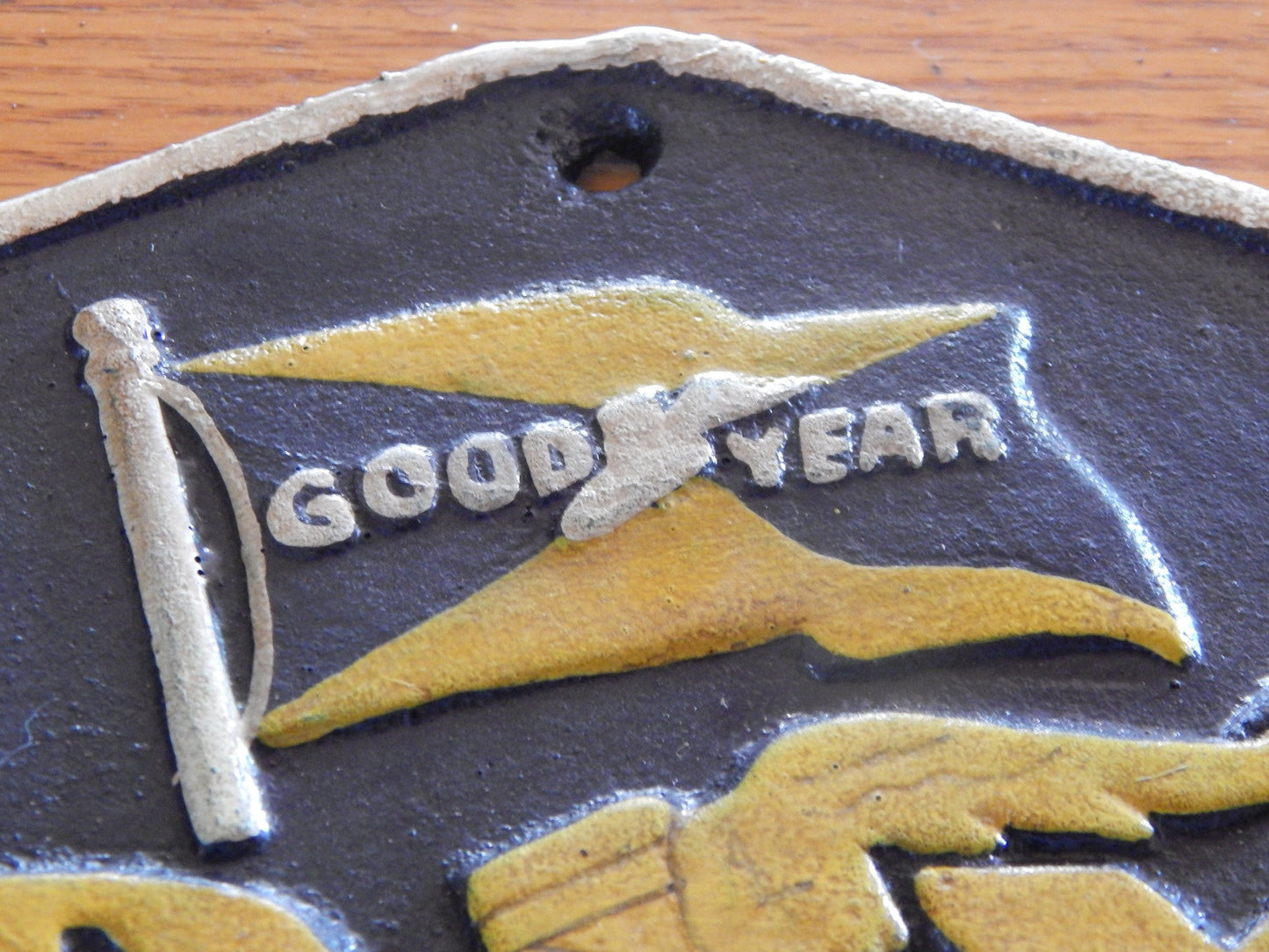 Cast Iron Sign - GOOD YEAR