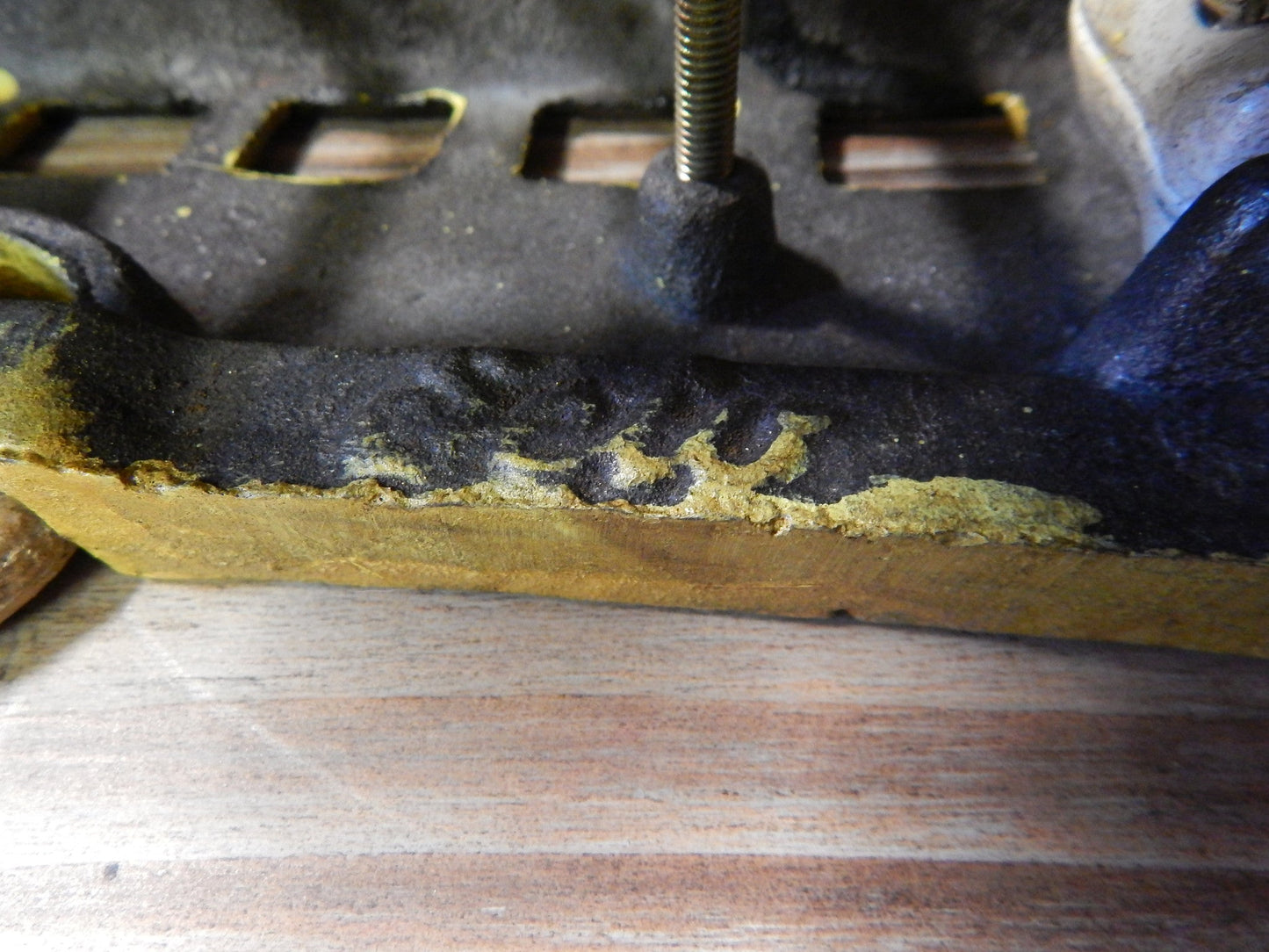 Cast Iron Figurine - Yellow OMNI Bus