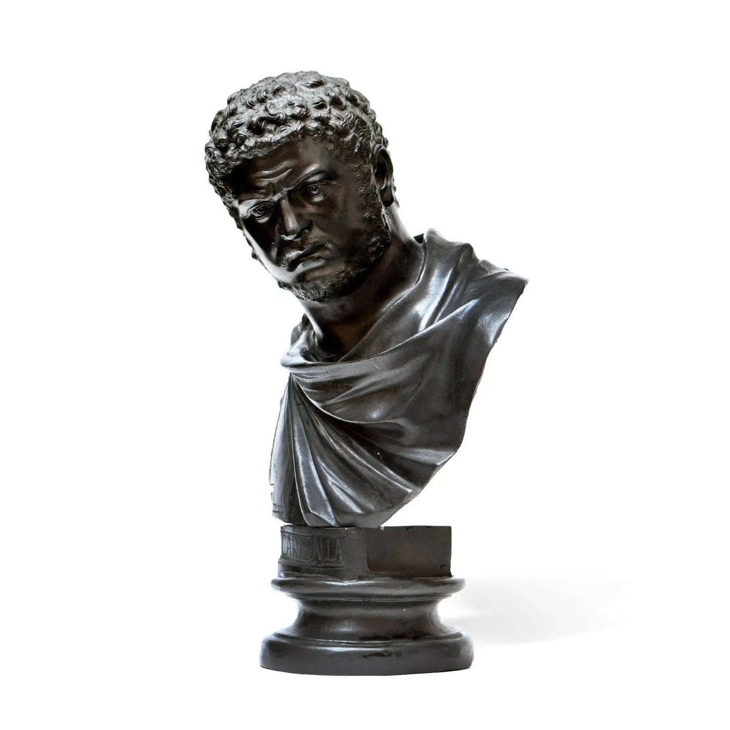 Busto in Bronzo dell'Imperatore Romano Caracalla