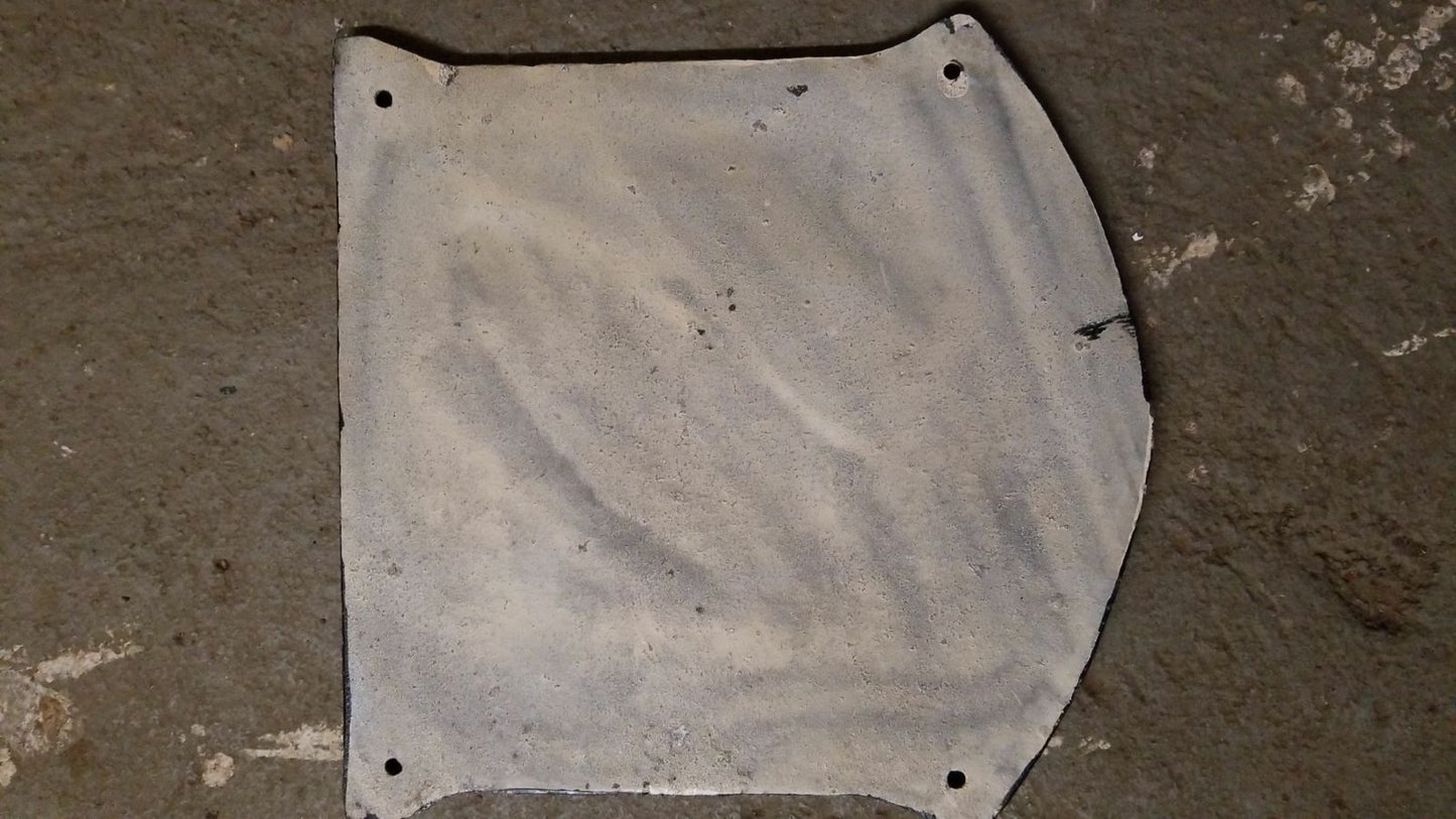 Cast Iron Sign - Pegasus Shield Shape