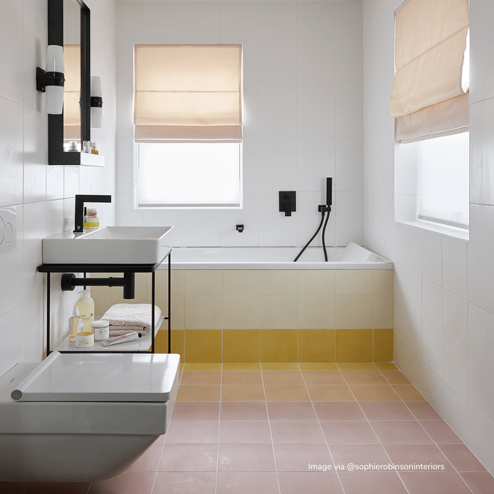 Canola Yellow Square Tile