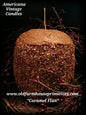 #AVC8 Primitive CARAMEL FLAN Americana Vintage Candles (Made In USA) BACK IN STOCK!