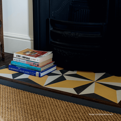 Canola Yellow Otura Tile