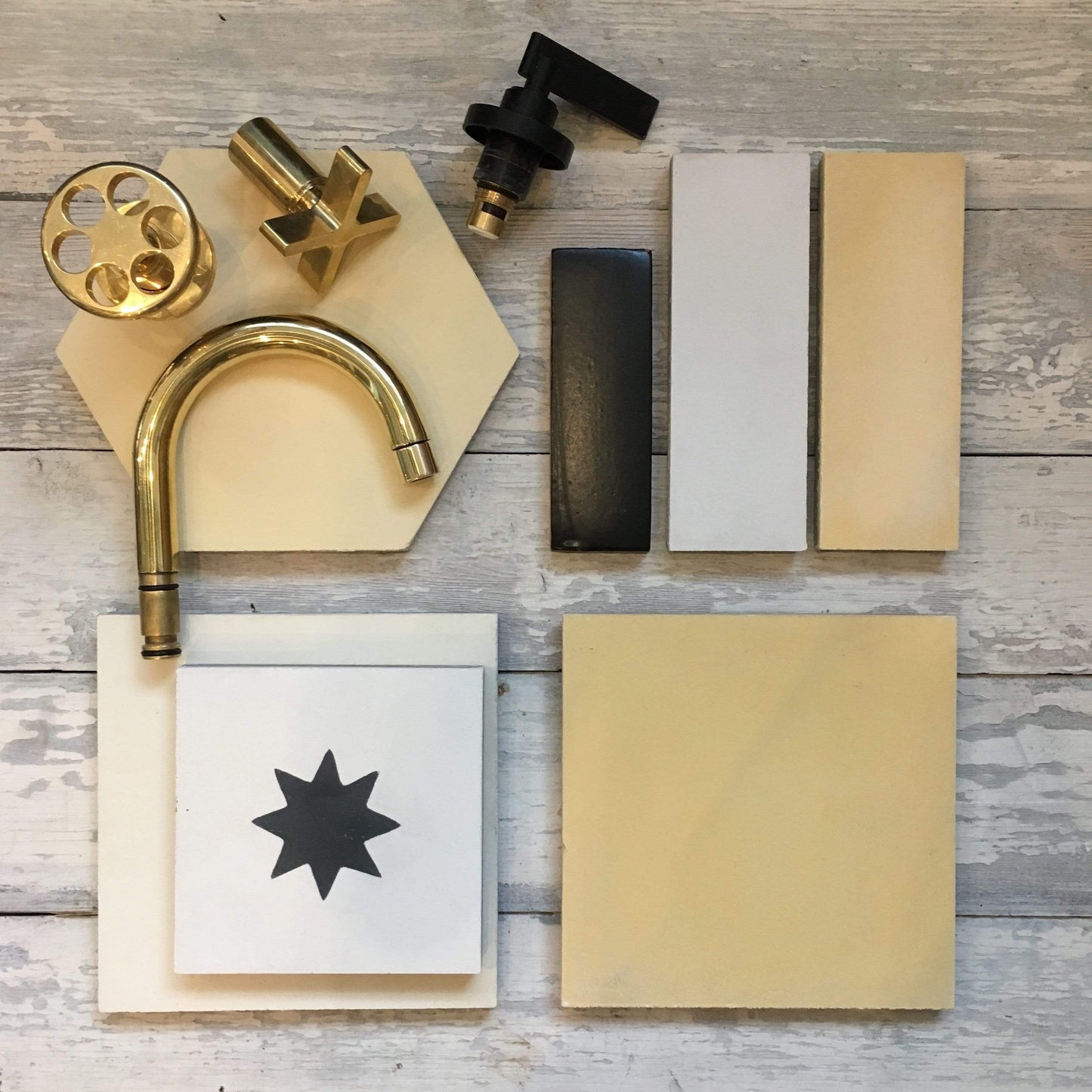 Canola Yellow Square Tile
