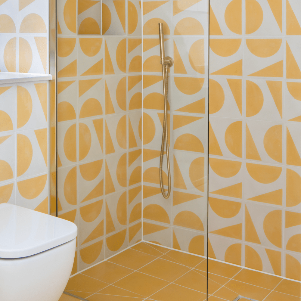 Canola Yellow Square Tile