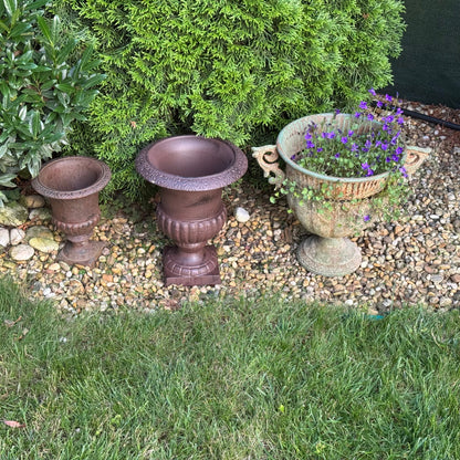 Cast Iron Garden Urn Planter