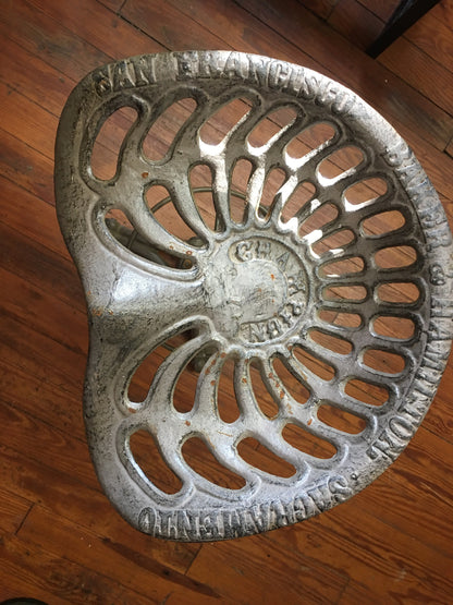 CAST IRON TRACTOR/ BARSTOOL