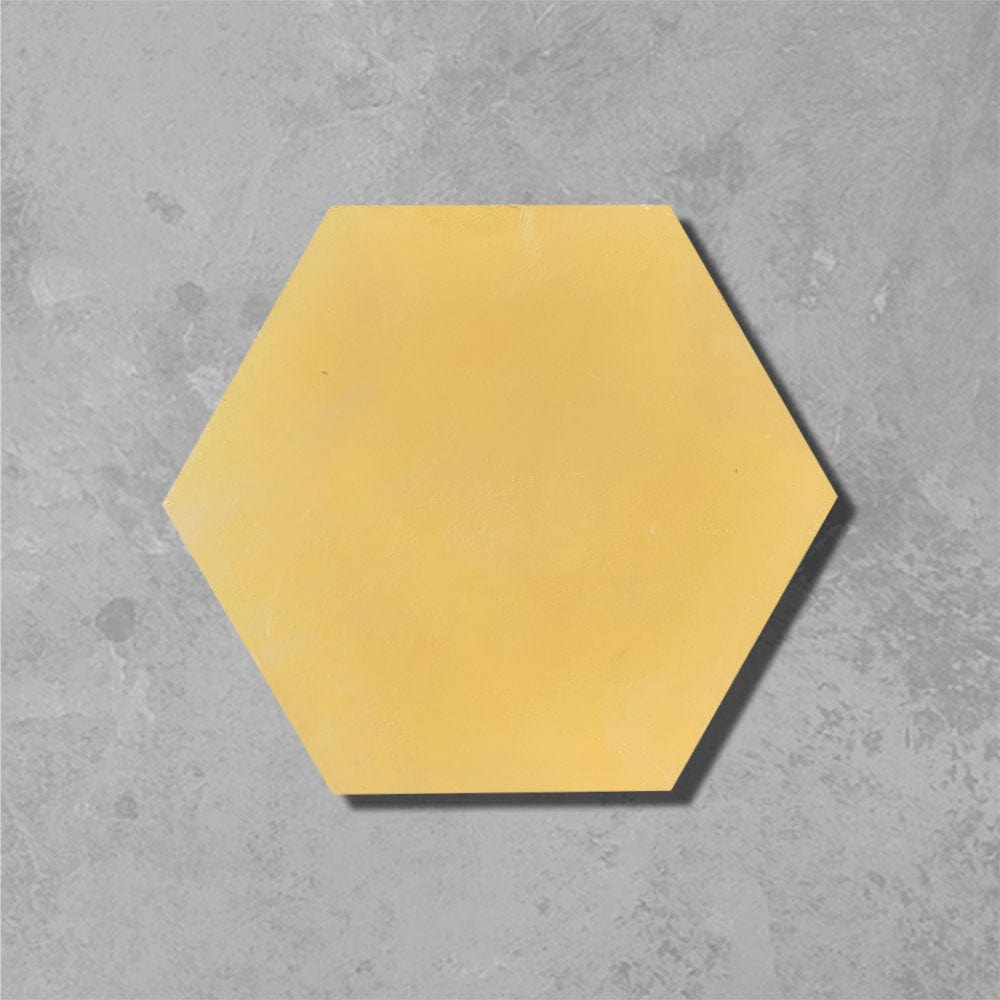 Canola Yellow Hexagonal Tile