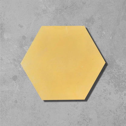 Canola Yellow Hexagonal Tile
