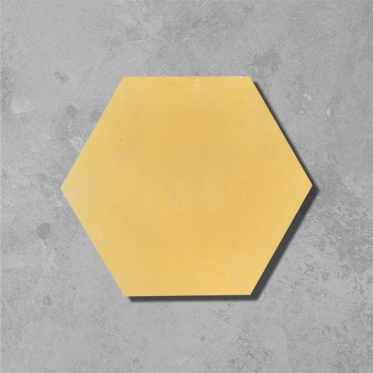 Canola Yellow Hexagonal Tile