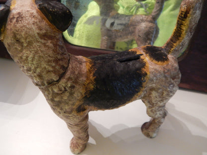 Cast Iron Penny Bank - Hubley Dog
