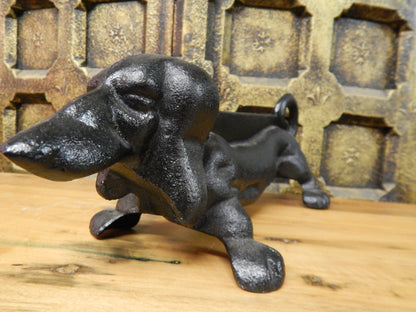 Boot Scraper Dachshund Dog Cast Iron