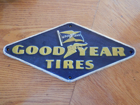 Cast Iron Sign - GOOD YEAR