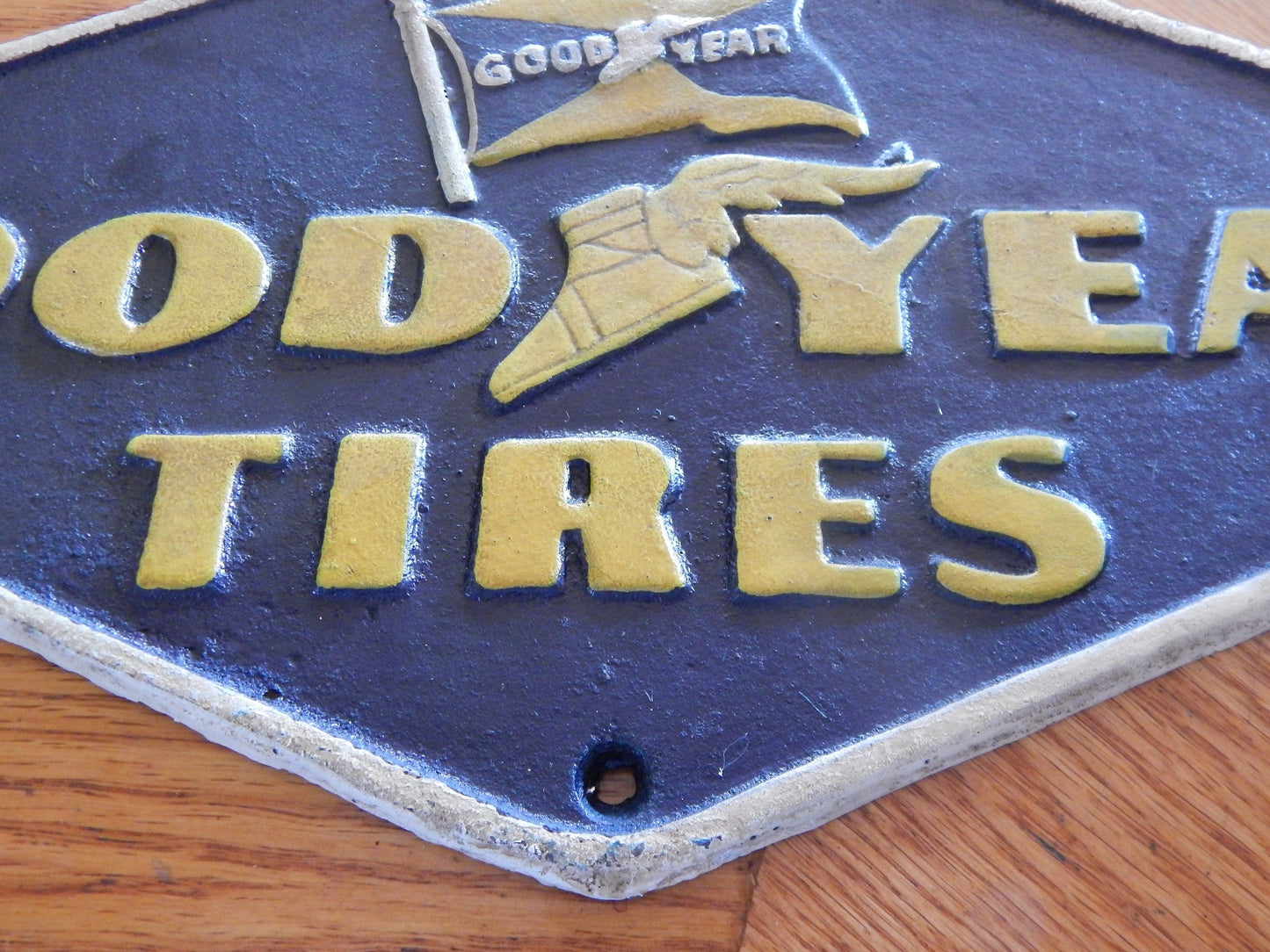 Cast Iron Sign - GOOD YEAR