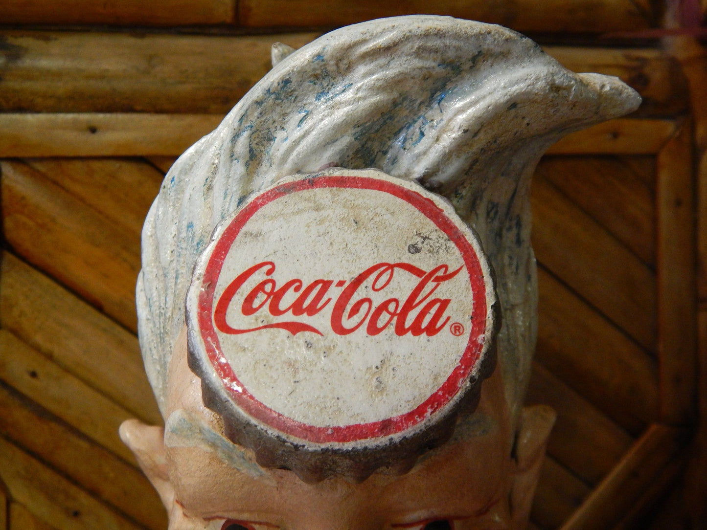 Coca Cola  Cast Iron Bank - Coca-Cola Coke Head