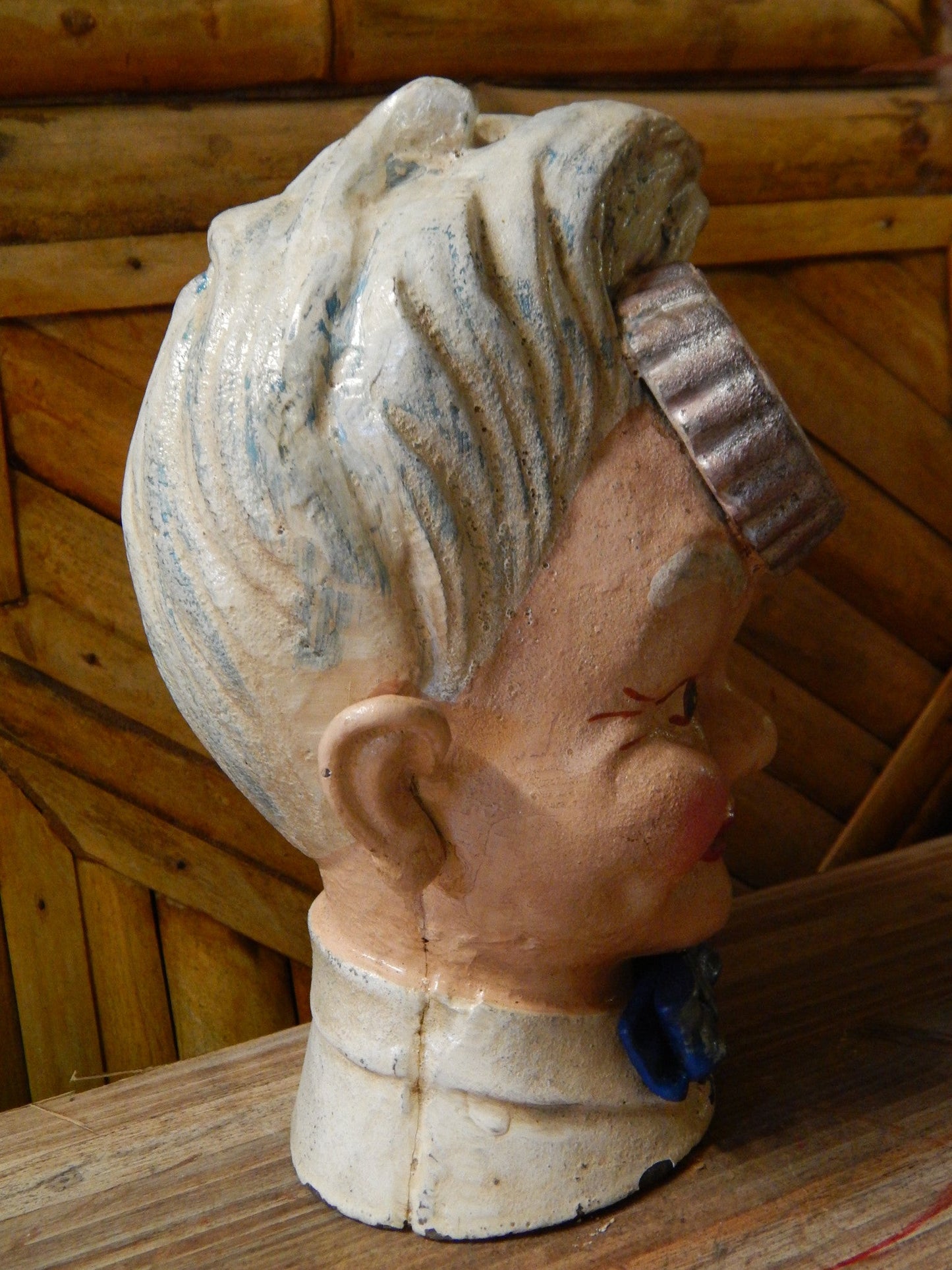 Coca Cola  Cast Iron Bank - Coca-Cola Coke Head