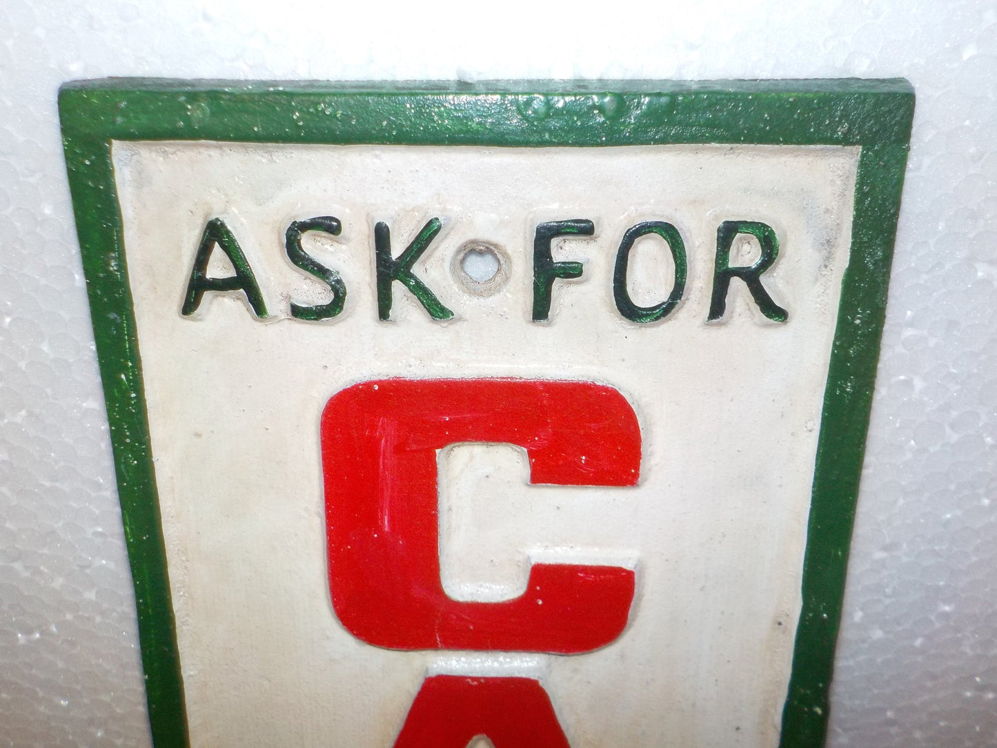 Cast Iron Sign - CASTROL Motor Oil Vintage