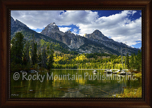 Calm Waters ¨C Framed Giclee Canvas by Mitchell Mansanarez