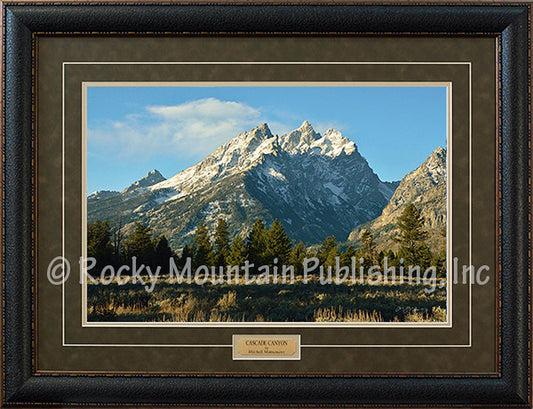 Cascade Canyon Framed Artwork by Mitchell Mansanarez