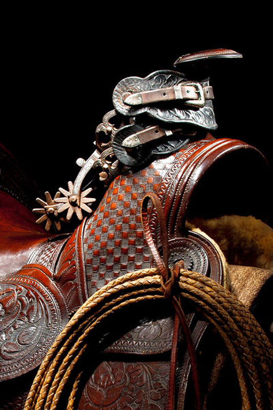 California Spurs Western Art Prints by Robert Dawson Artist
