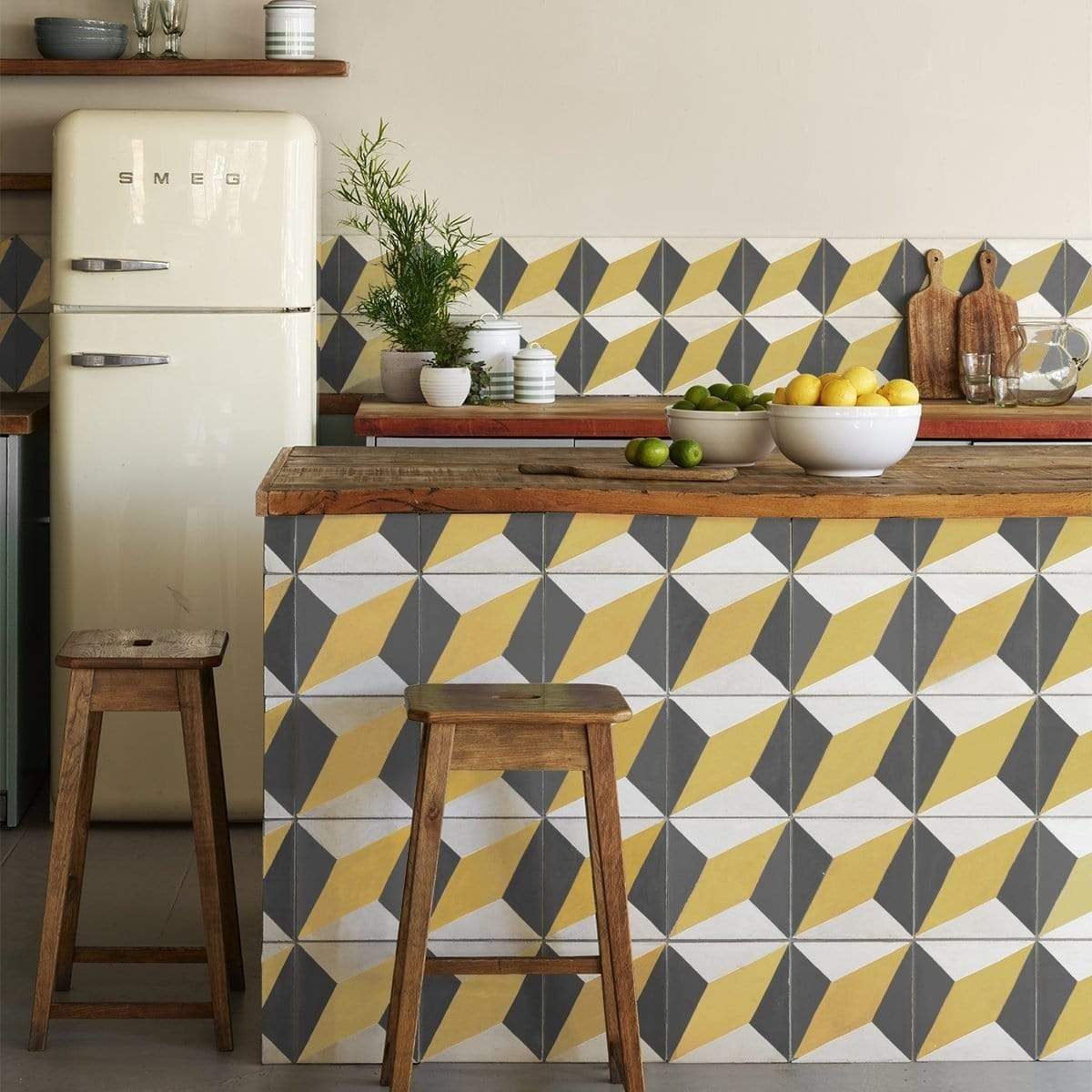 Canola Yellow Otura Tile