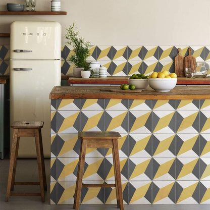 Canola Yellow Otura Tile