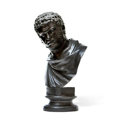 Busto in Bronzo dell'Imperatore Romano Caracalla