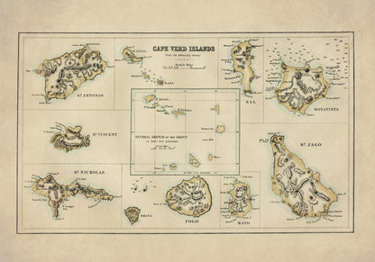 Cape Verde Map