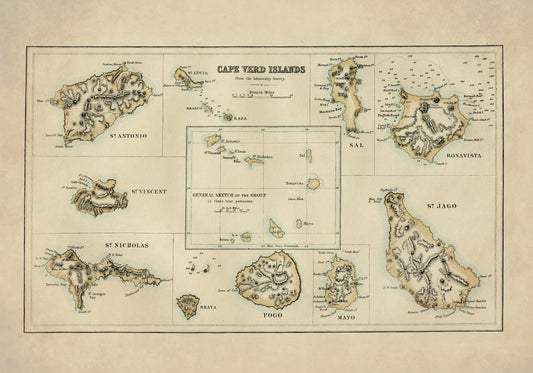 Cape Verde Map
