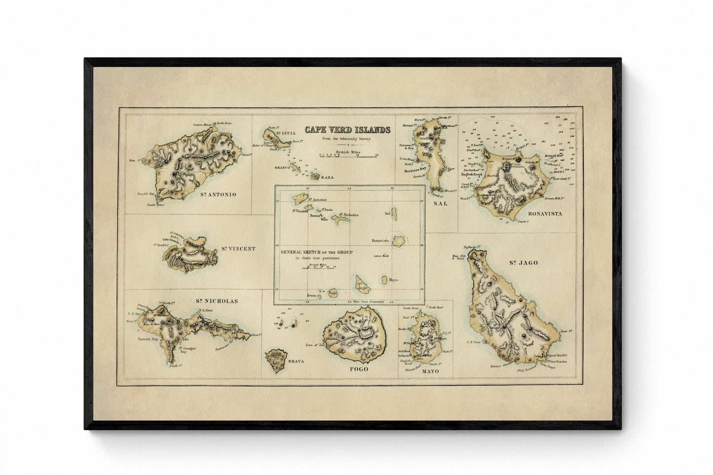 Cape Verde Map