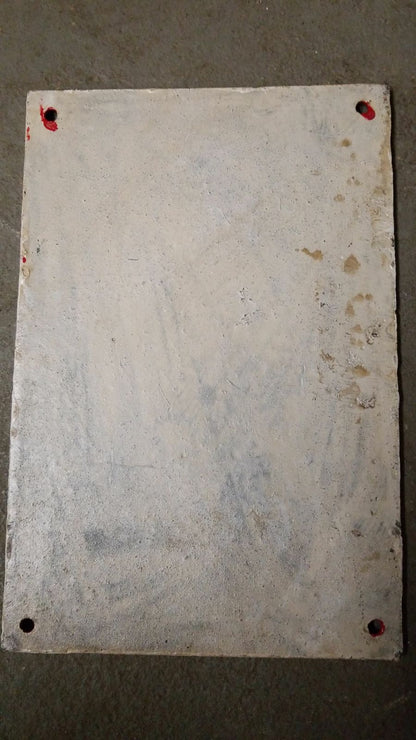 Cast Iron Sign - TEXACO Motor Spirit Motor Oil