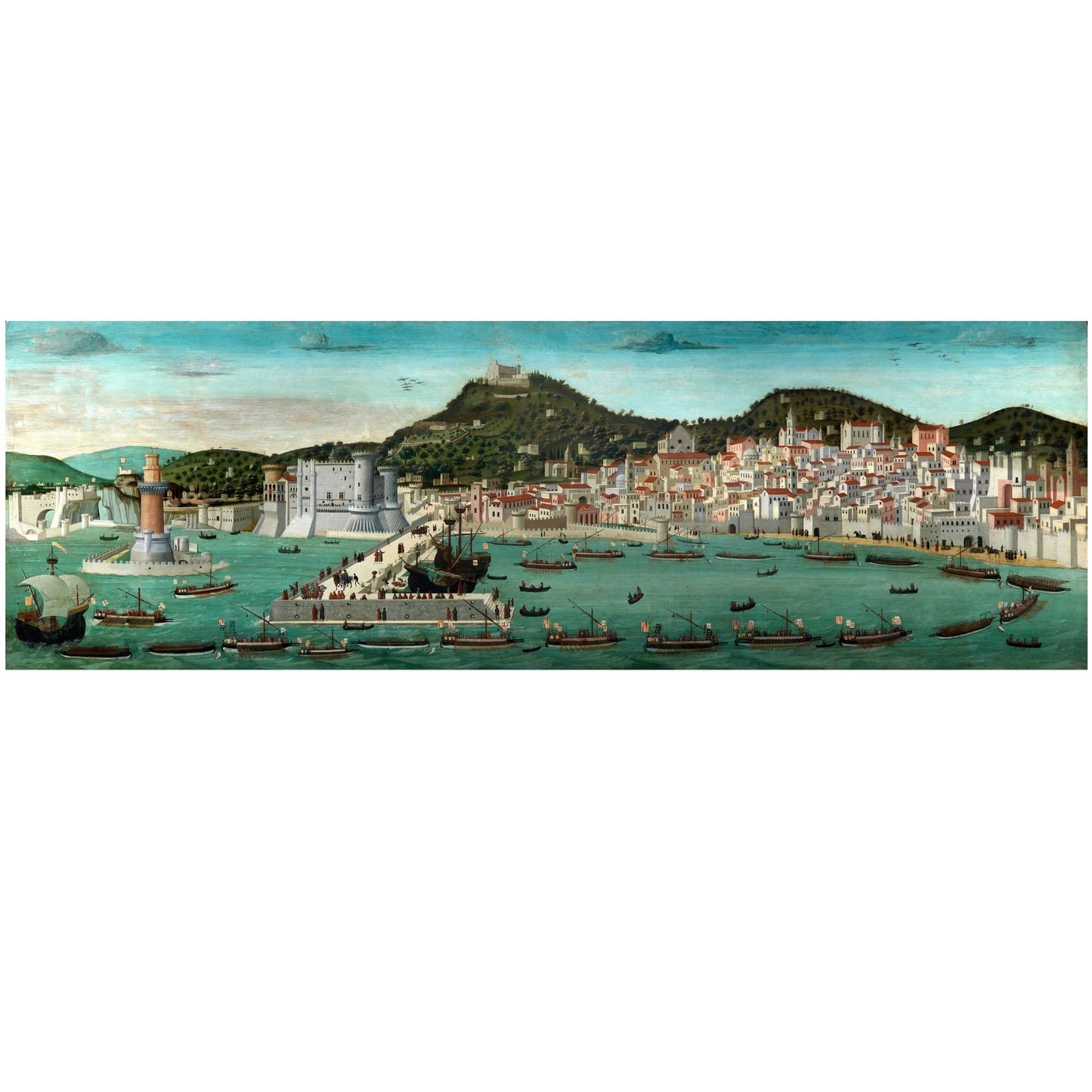 Tavola Strozzi, tela 30 cm x 90 cm