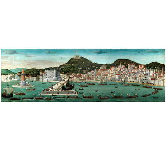 Tavola Strozzi, tela 30 cm x 90 cm