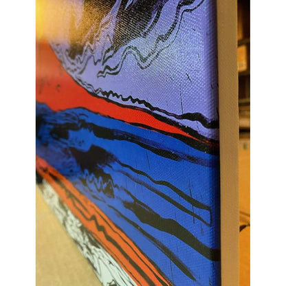 Tela Vesuvius di Andy Warhol